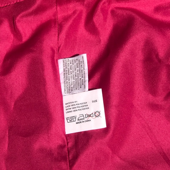 Pink Empire Waist Halter Formal Dress Sz 4 - Picture 8 of 13